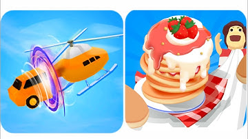 Shape Shifting Vs Pancake Run All Levels Gameplay Android iOS walkthrough