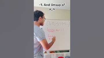 Limits Infimum and Supremum: Intro Real Analysis #math #limits #calculus #sequence #example