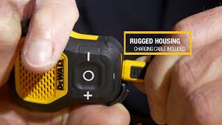 DEWALT Jobsite Pro Wearable Speaker