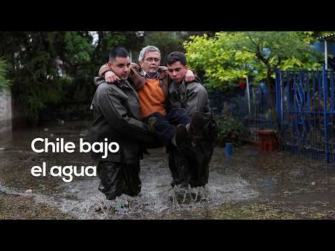 Heavy rains and tornadoes leave Santiago, Chile underwater |#WorldAgenda