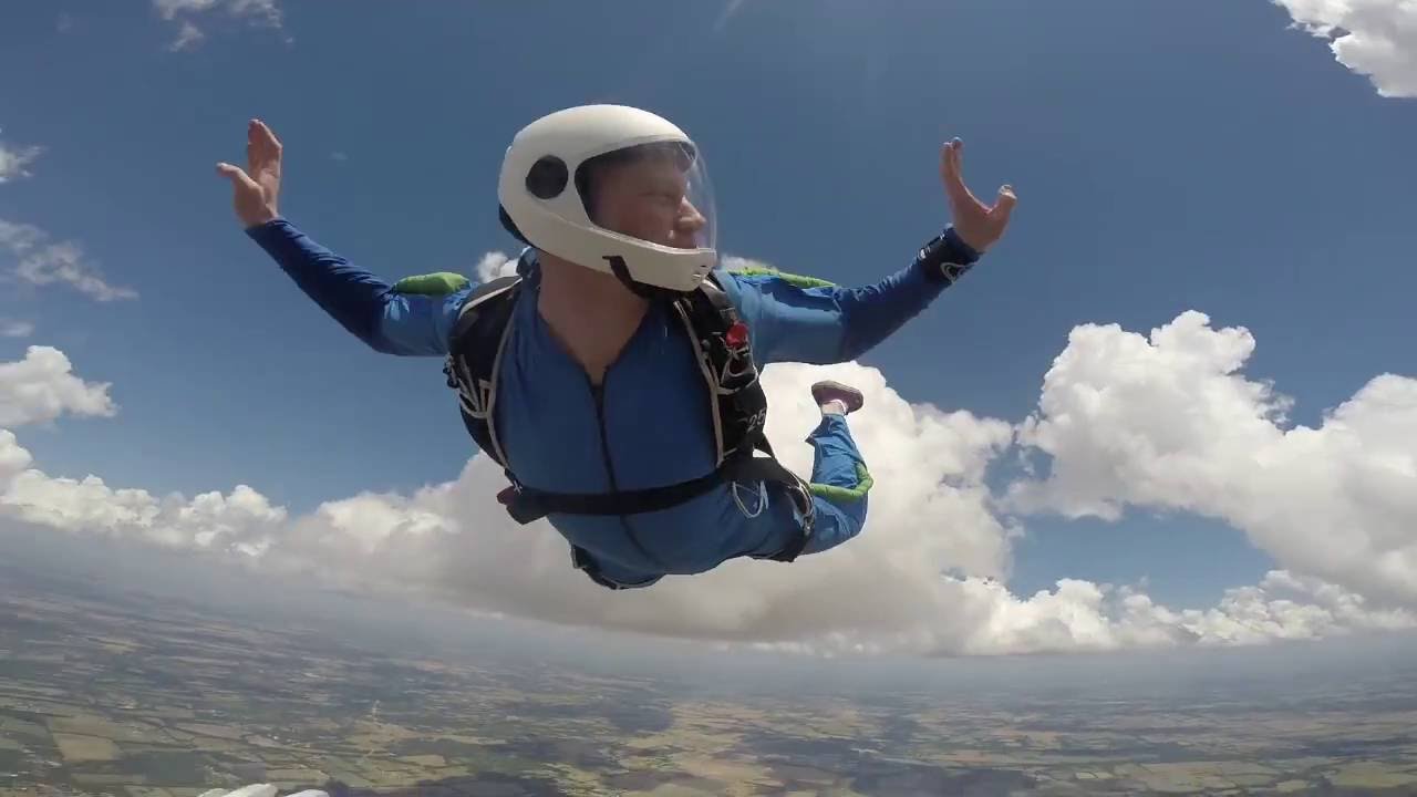 Skydiving Belly Basics Practice YouTube