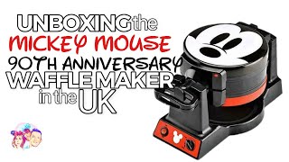 Using the Mickey Mouse Waffle Maker in the UK!