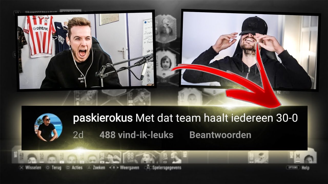 Paskie deed stoer en toen gebeurde dit..