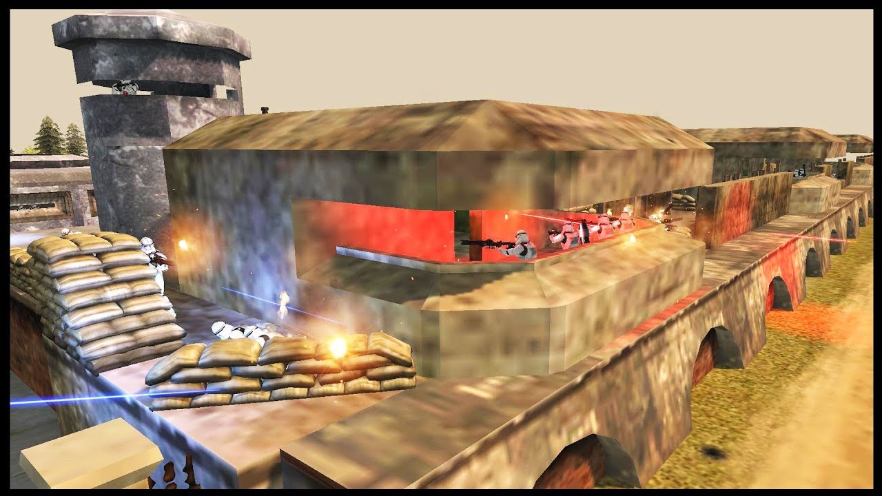 DEFENDING TRUMPS WALL ~ Star Wars Edition - Men of War: Star Wars Mod