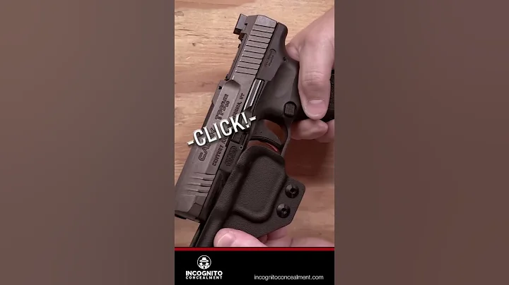 Secure, slim, and simple. Our Trigger Guard Holster is minimalist carry done right. #EDC #CarrySmart