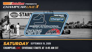 TireRack.com ChampCar Endurance Series® - Eye of the Storm Sebring Enduro Saturday SEP 19TH 2026 Austin K2 Wwii Ambulance Bangers Cash S04 Ep06 Car Show