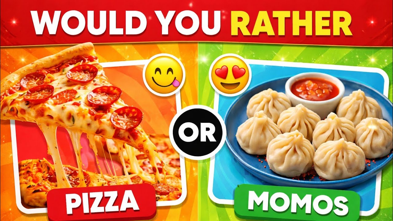 Would You Rather? 🍕☕ Food & Drink Challenge | Choose One!