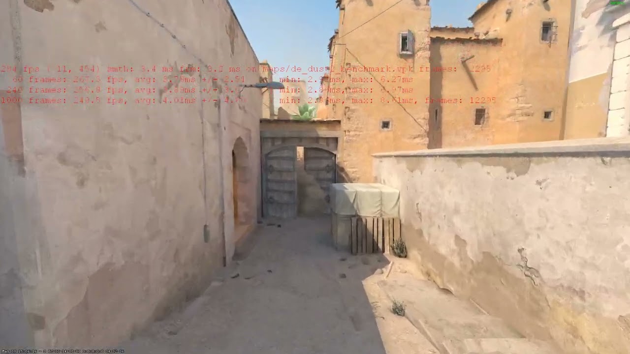 CS2 | BENCHMARK | 2070Super | 5600x | 16gb