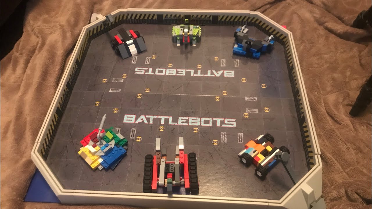 Last chance rumble! LEGO battlebots - YouTube