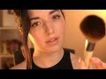 Asmr upclose personal attention with affirmations  face touching