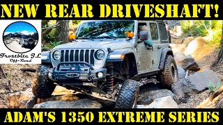 New Rear Adam’s Driveshaft for the JL Wrangler | 1350 Extreme Duty