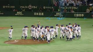 20180724 大阪ガス vs 三菱重工神戸・高砂@東京ドーム【都市対抗野球】(2)~大阪ガス初優勝の瞬間~