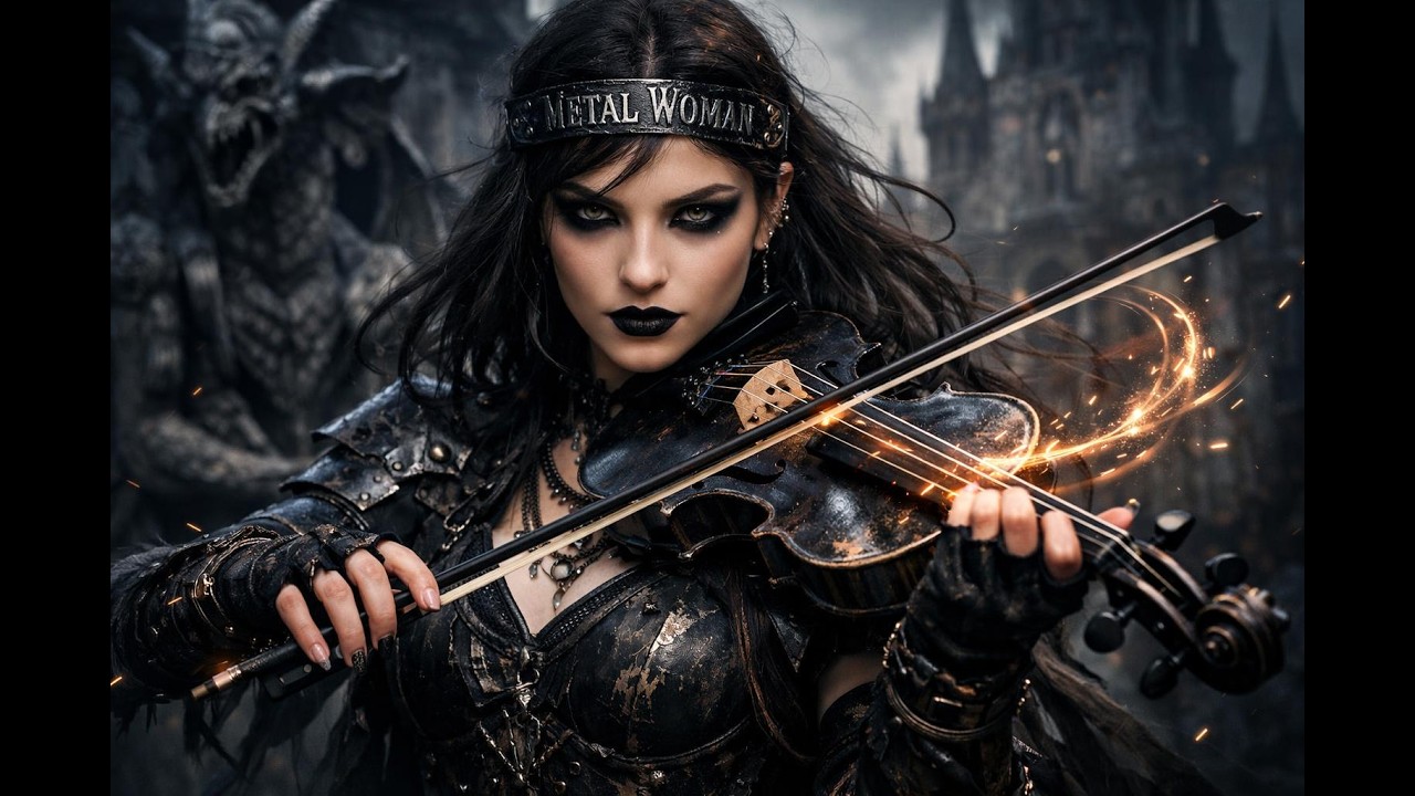 Metal Woman - VIOLON METAL - Musique instrulentale  ( Background 1 heure)