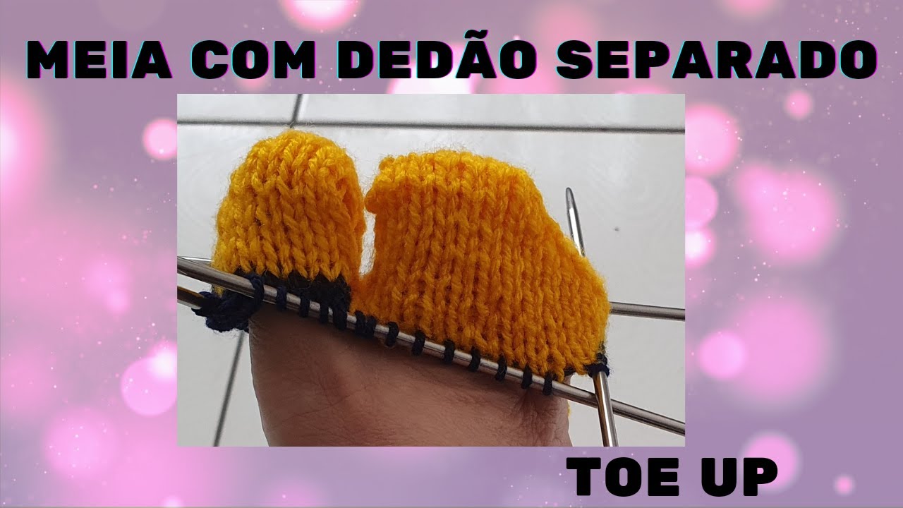 Meia com Ponta do Pé de DEDÃO SEPARADO