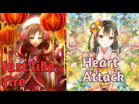 Nightcore - Cake x Heart Attack (Switching Vocals)