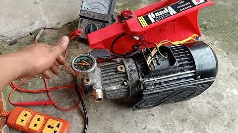 Dùng Máy Rửa Xe Bị Giật -Máy rửa xe bị giật -Các Lỗi  Máy rửa xe bị dò điện