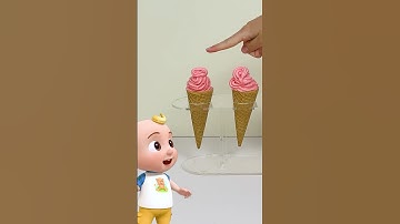 Count the Ice Cream Cones! 😀🍦 #kidsvideo #shorts