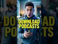 Descarga podcasts de YouTube #shorts