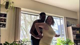 Tarian Kizomba bersama VJ Rubby Tyter dalam nuansa Kota Vancouver 🏙