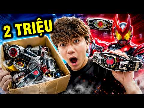 Bỏ 2 Triệu Để Mua Đồ Chơi Kamen Rider CŨ 🤩 | Lãi Hay Lỗ