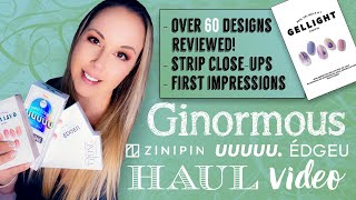 GINORMOUS Zinipin GelLight Haul! + UUUUU/Edgeu/Dashing Diva Glaze Haul and First Impressions screenshot 4