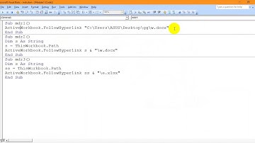 518لفتح ملف اكسل - ملف  ورد- Excel VBA MDR518 - To open an excel file - a Word file
