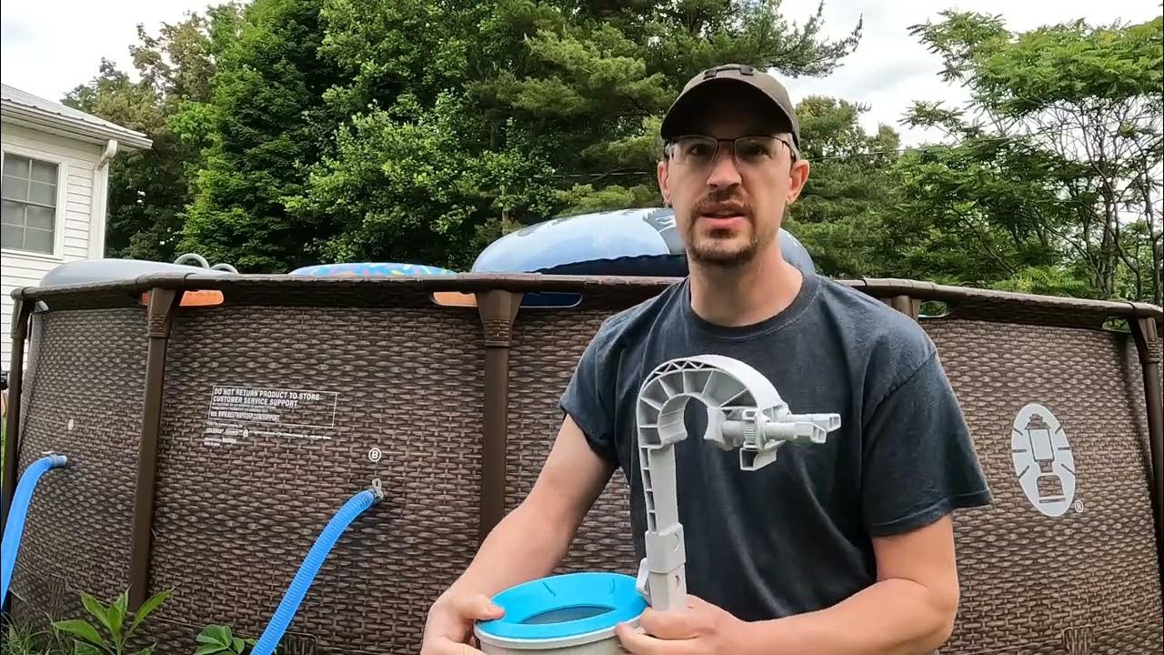 Intex Pool Surface Skimmer Install YouTube