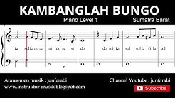 not balok kambanglah bungo - piano level 1 - lagu daerah sumatra barat - doremi solmisasi  - Durasi: 2:08. 