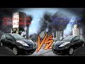 Nissan leaf Оренбург: ZE0 с бинаром VS AZE0 со штатным отопителем! Пробег на одном заряде.