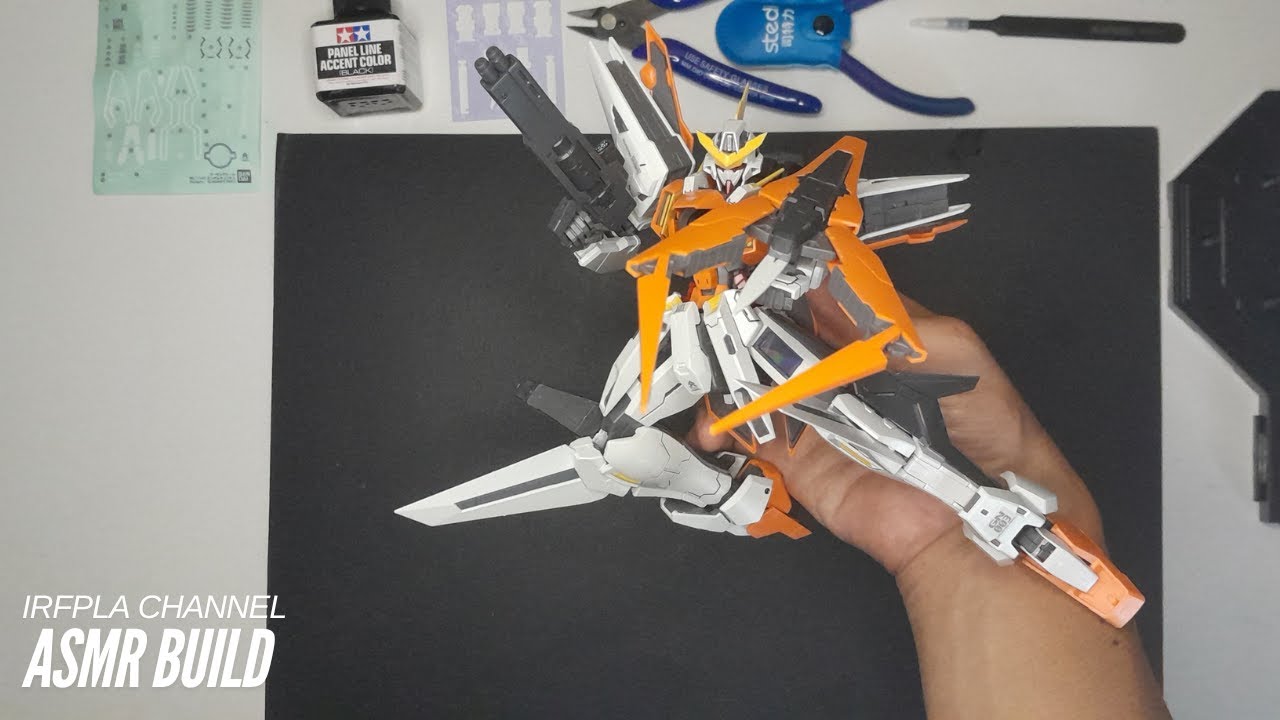 Master Grade 1/100 Gundam Kyrios | ASMR SPEED BUILD | Gundam 00 | Bandai