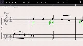 Writing music on StaffPad for iPad screenshot 3
