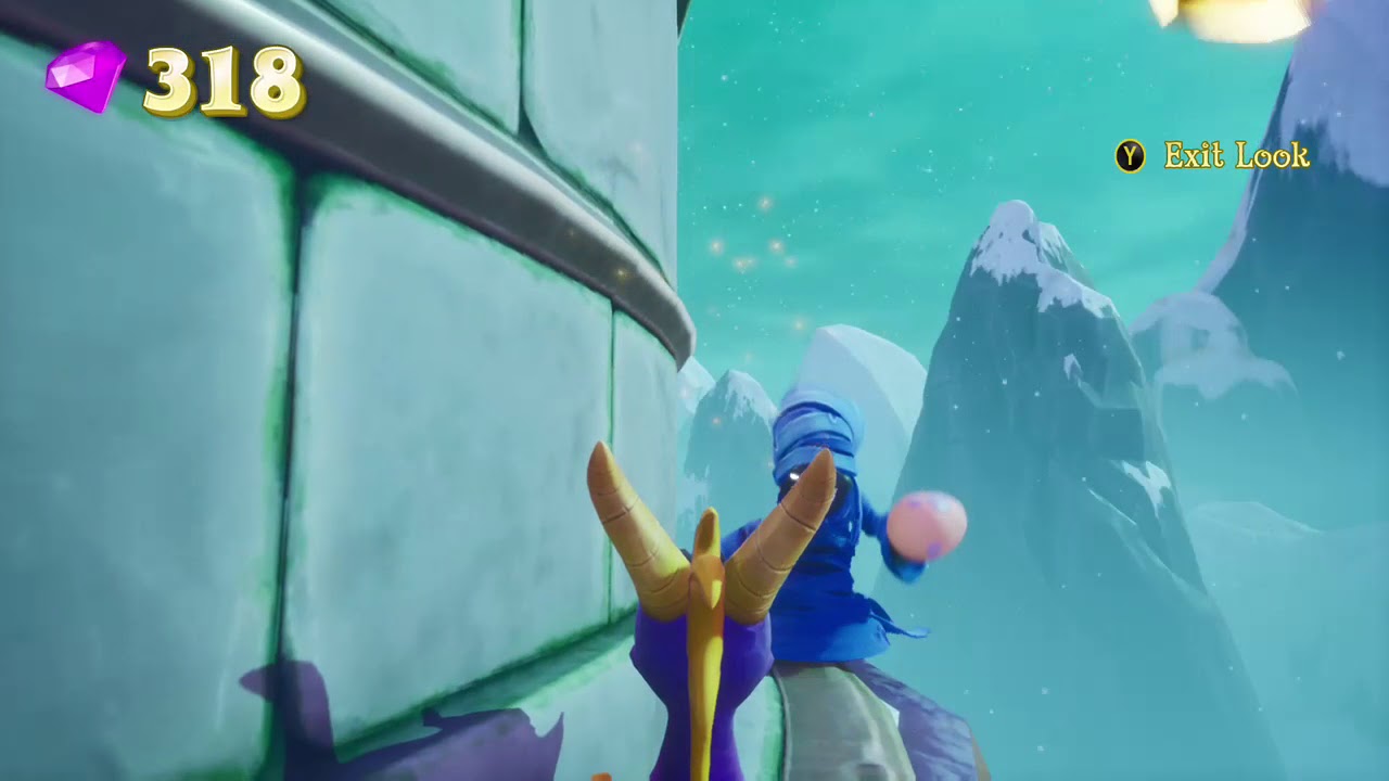 Spyro Reignited Trilogy Blue Thief Still Does Nothing Wizard Peak YouTube