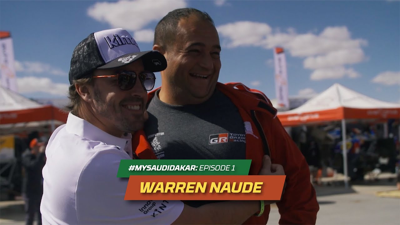 Still from My Saudi Dakar: Warren Naude