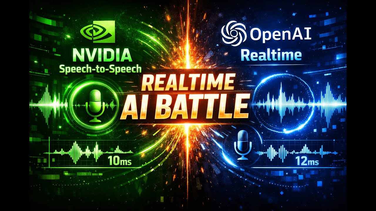 I Tested NVIDIA’s New Speech AI vs OpenAI Realtime. The Results Surprised Me