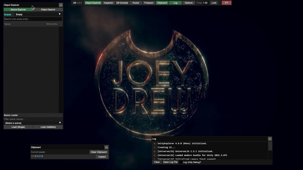 Bendy and the dark revival and pretty much any unity game mod menu