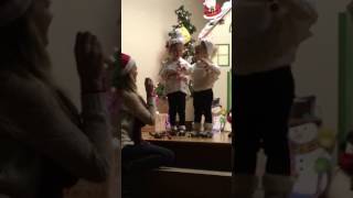 Avalees First Christmas Program. Foresight Learning Center 2016