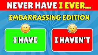 Never Have I Ever... EMBARRASSING Edition✅❌😳Absolute Quiz Blitz