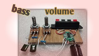 Cara sederhana pasang potensio volume dan bass di PAM 8403//👌💥