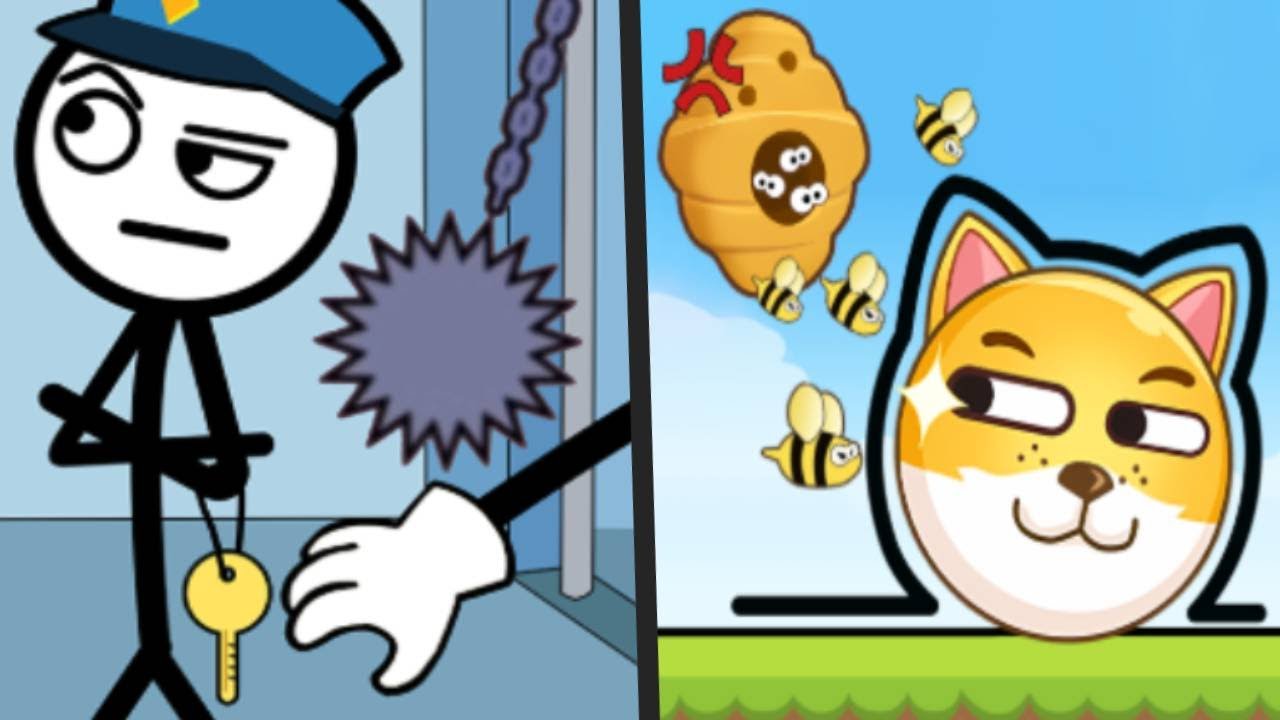 THIEF PUZZLE vs X-CLASH - All Levels Satisfying Double Mobile Gameplay (Android/ios)