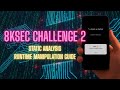 iOS: 8KSEC Challenge2 (Static Analysis & Runtime Manipulation)