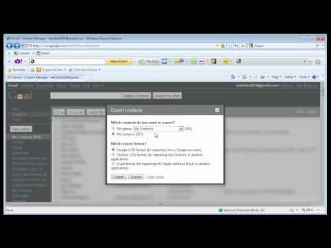 Comment ... Sauvegarde et restauration Google Contacts