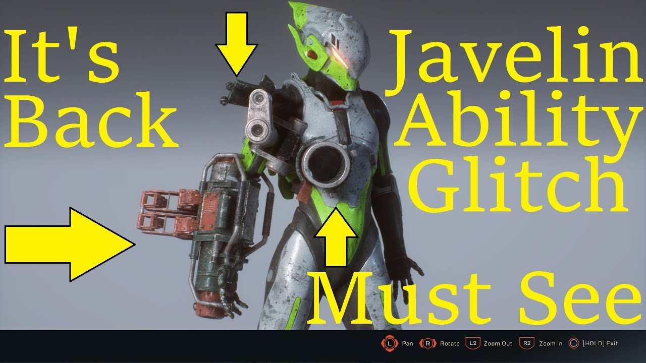Anthem Javelin (Best) Ability Glitch *After Patch* Have Any Ability On Any Javelin Glitch!