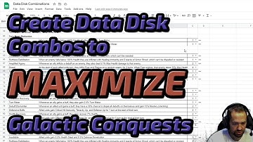 Galactic Conquest Data Disk Combos - Maximize Your Keycards Star Wars Galaxy Of Heroes swgoh