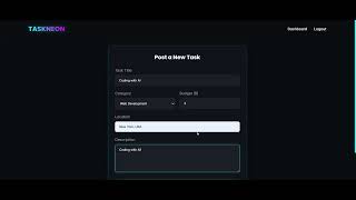TaskRabbit Clone in PHP & MySQL | Advanced Service Marketplace with Neon UI, Chat & Booking System