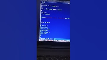 program of pure virtual functions in c++. #c++ #coding #programming #easy #viralvideo #viralshorts