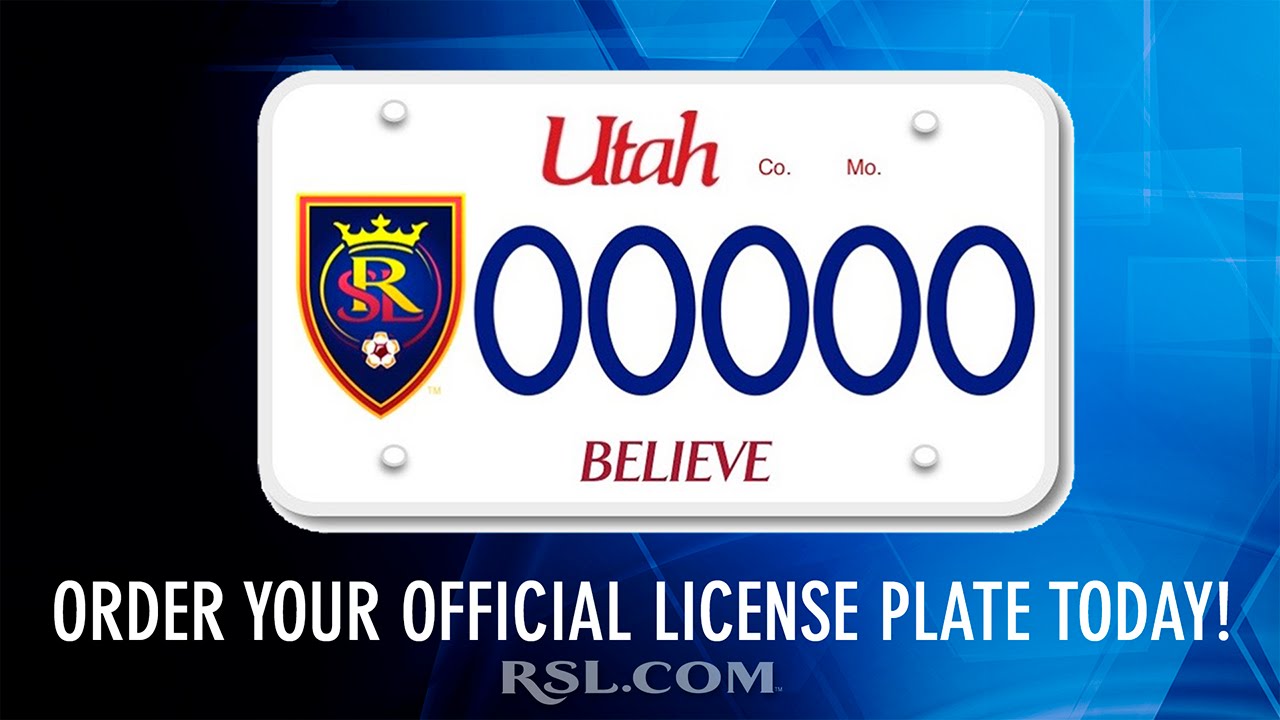 Order your official RSL license plate today! YouTube