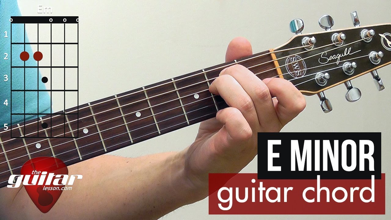 how to play an e chord on guitar