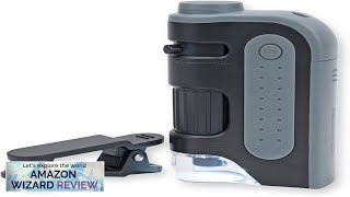 Carson MicroBrite Microscope Kit 60x-120x LED Pocket Microscope for Adults or STEM Review