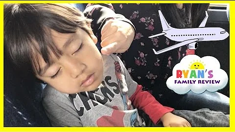 Family Fun Vacation! Kid Airplane Trip Disney World! Sour Ice Cream Candy! Ryan's Family Review Vlog - DayDayNews