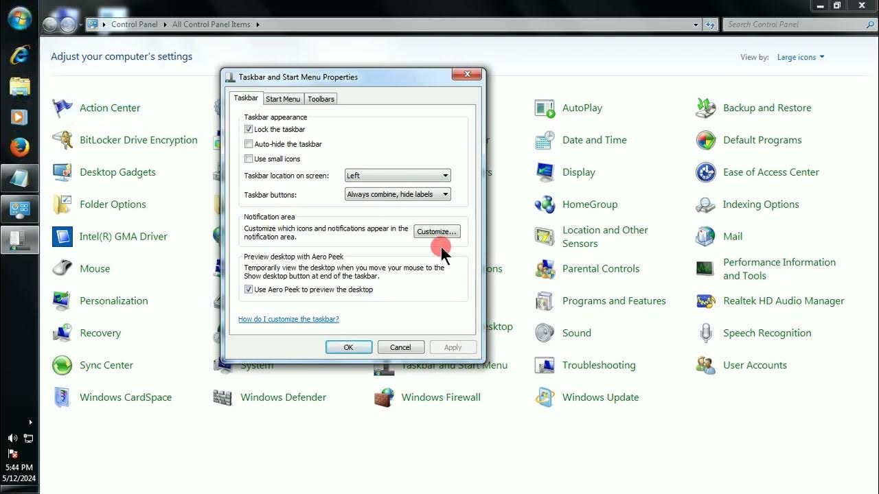How to Move Taskbar to Top Bottom Left Right in Windows 10/8/7 Move